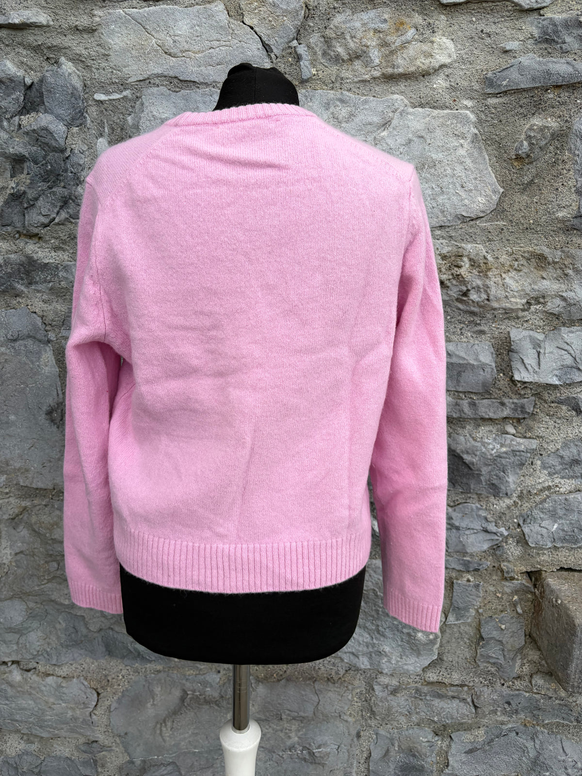 Pink woolly jumper uk 12-14