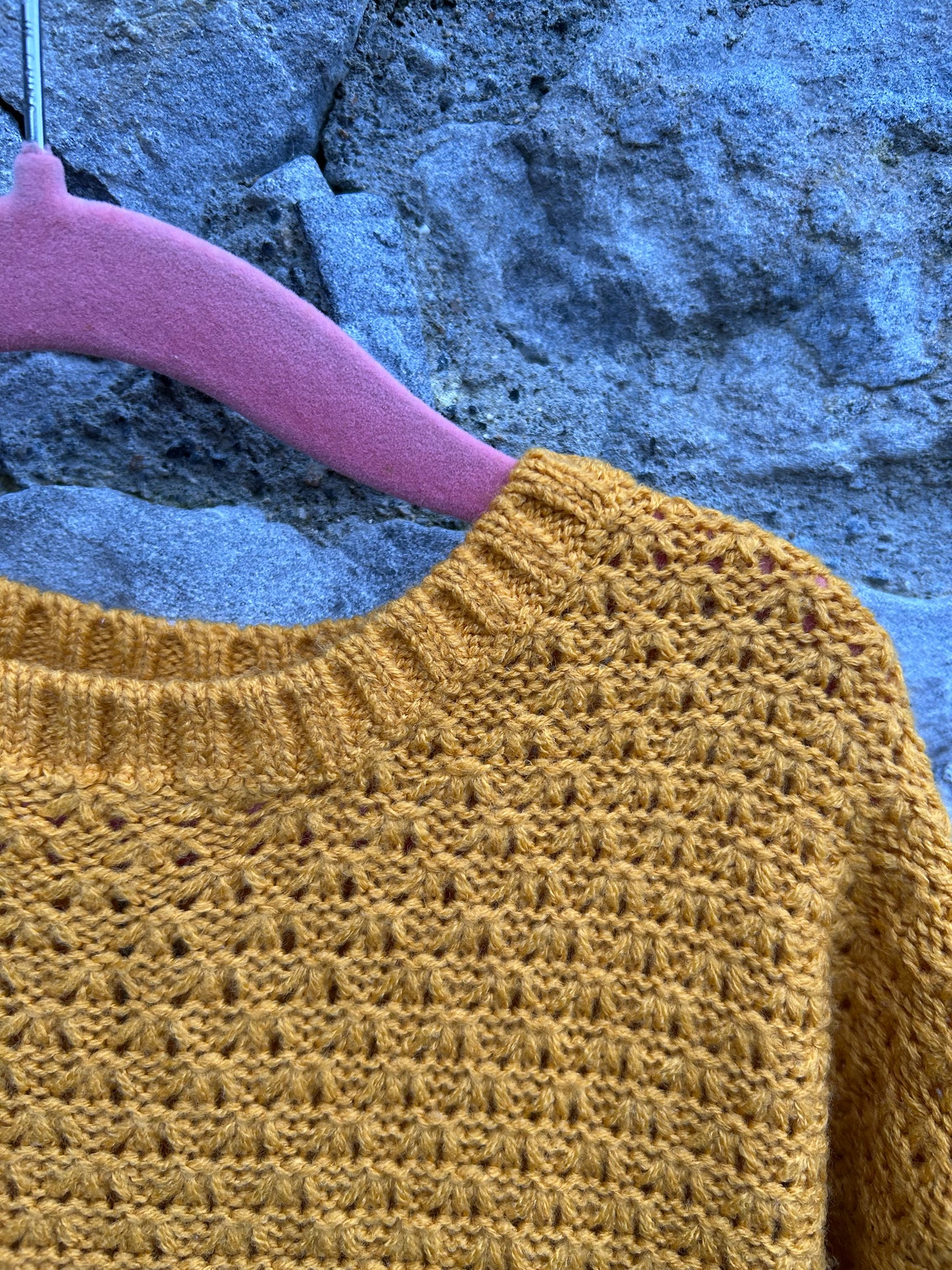 Mustard jumper  4y (104cm)