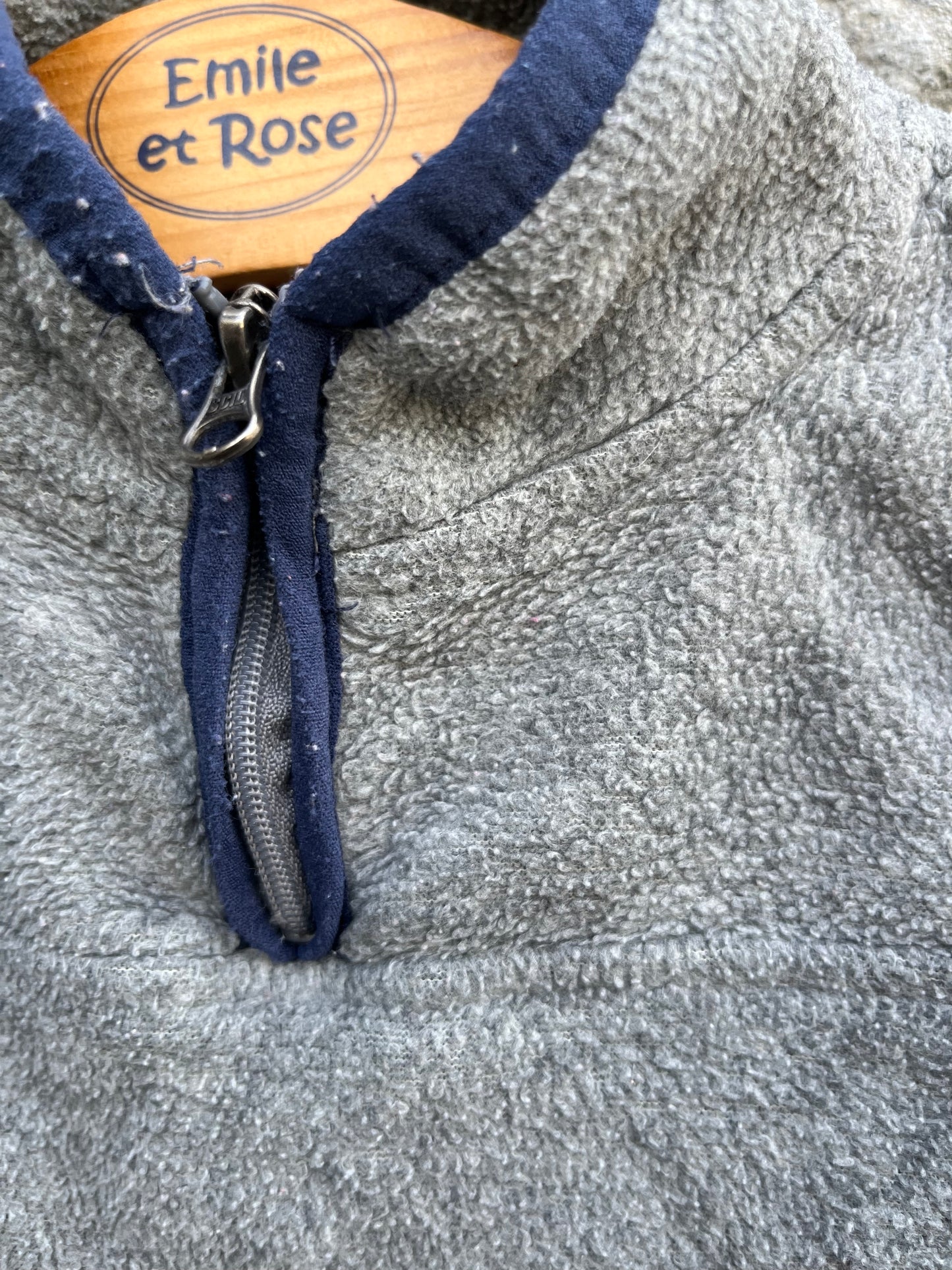 Grey fleece   6-9m (68-74cm)