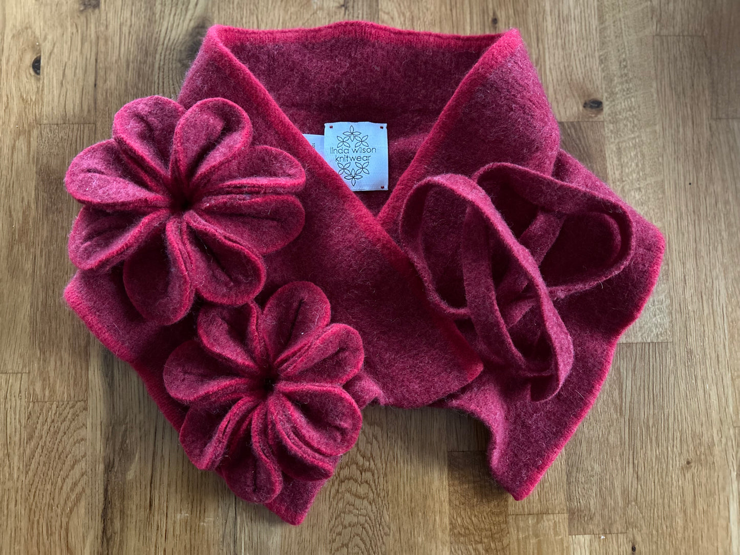 Flower scarf