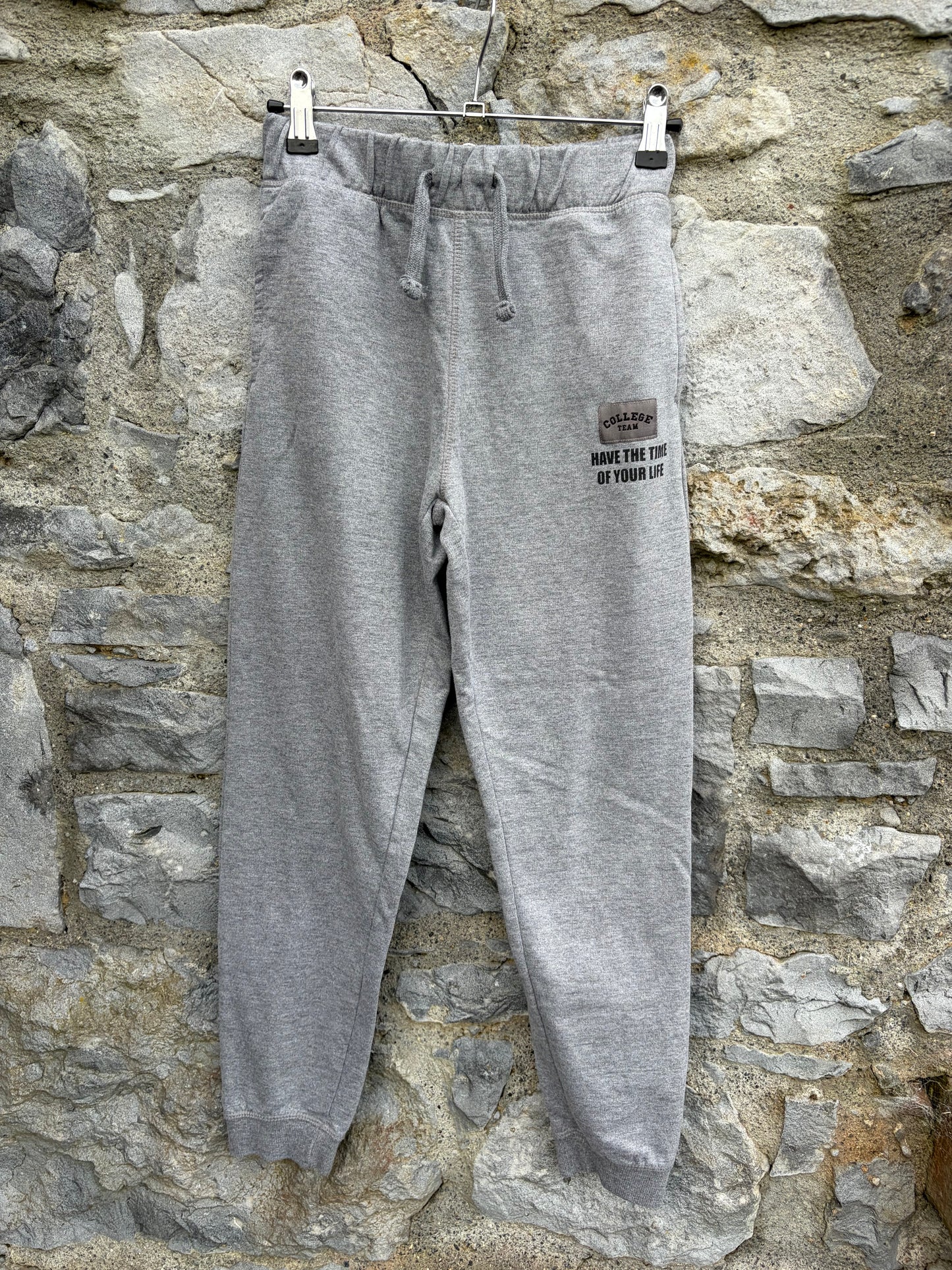 Grey sweat pants  11y (146cm)