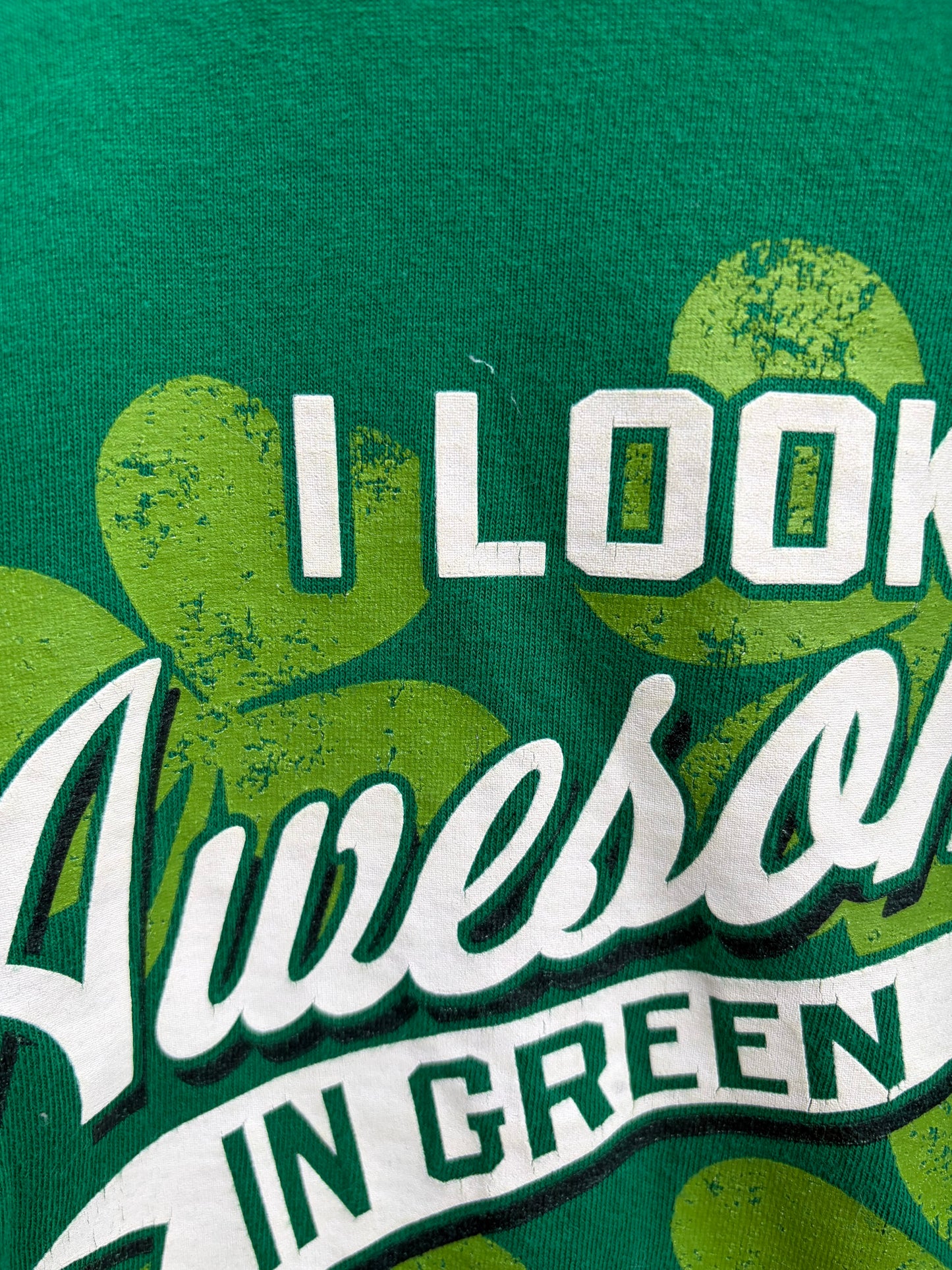 Awesome green T-shirt  4-5y (104-110cm)