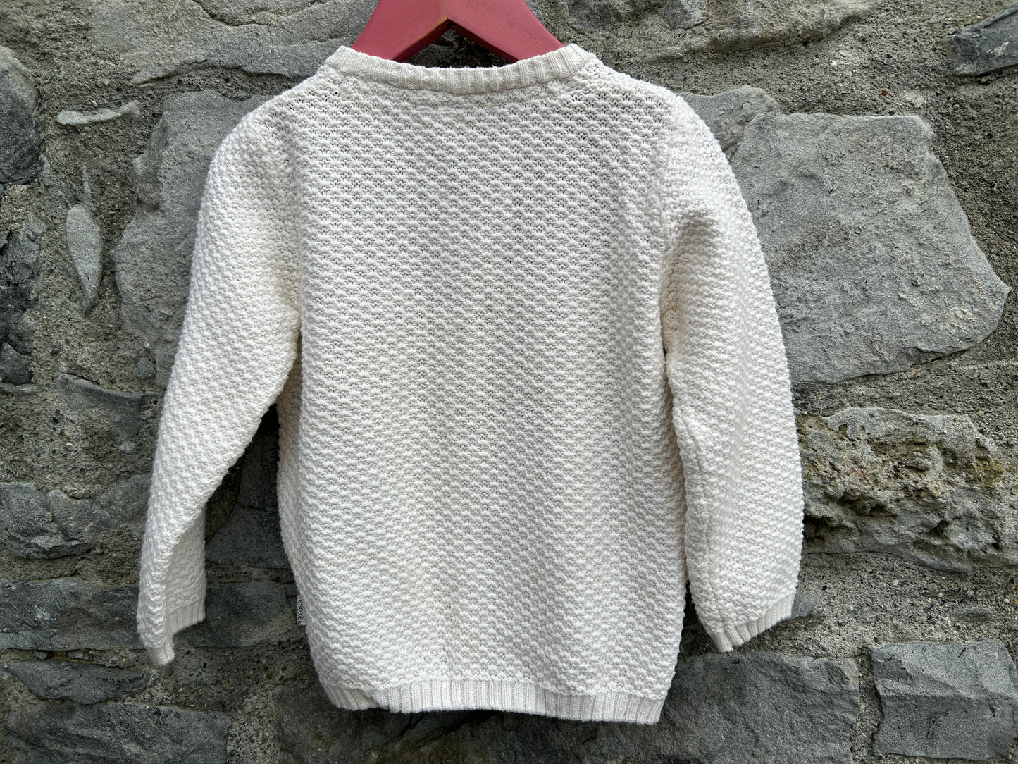 Cream embroidered cardigan  2-3y (92-98cm)