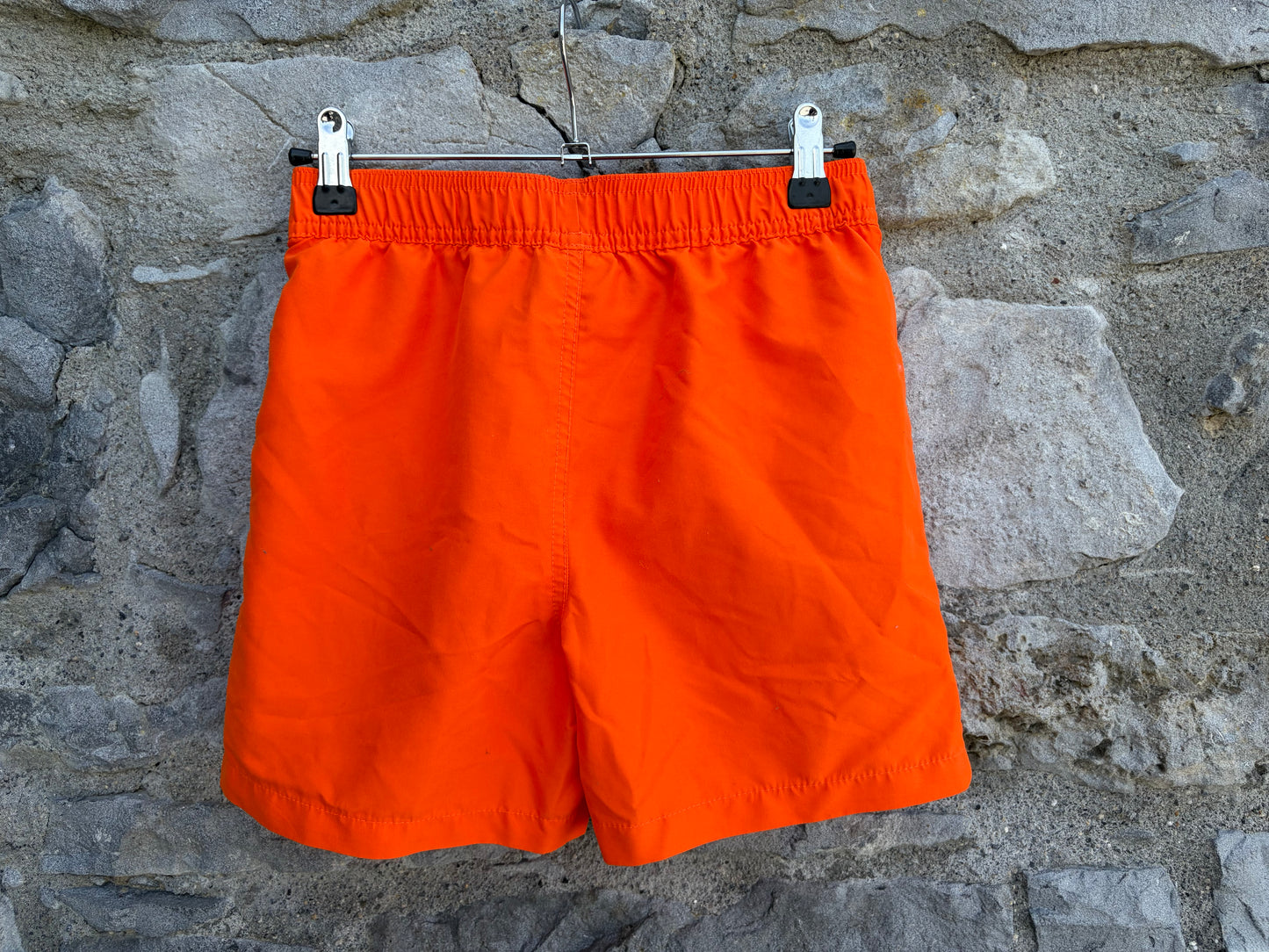 Orange swim shorts  9-10y (134-140cm)