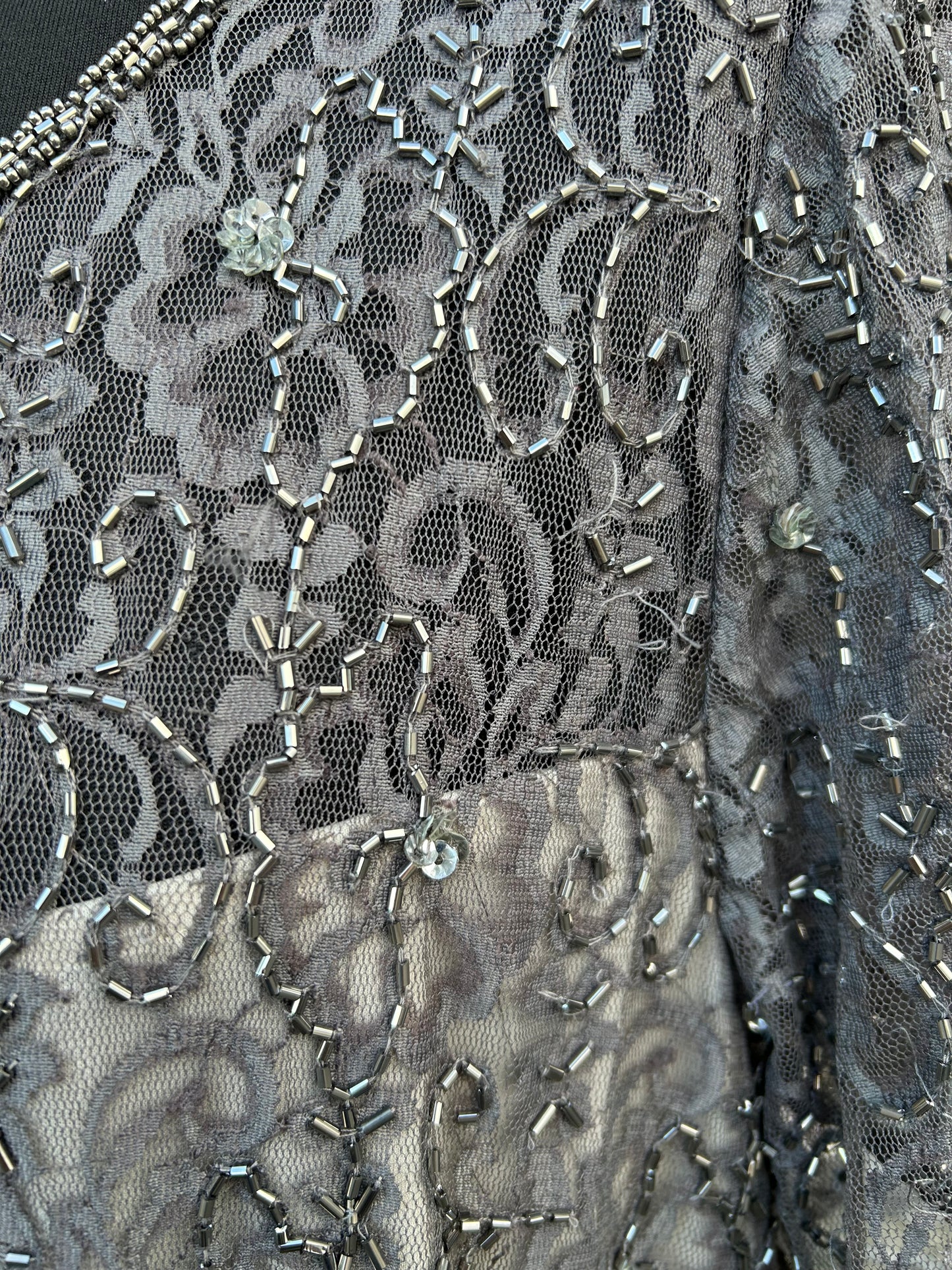 Grey sequin dress uk 18