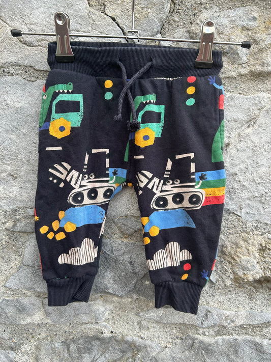 Rainbow diggers sweat pants 6-9m (68-74cm)