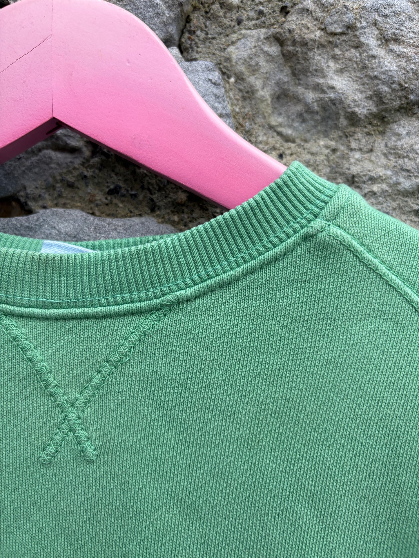 Green sweatshirt  12-18m (80-86cm)