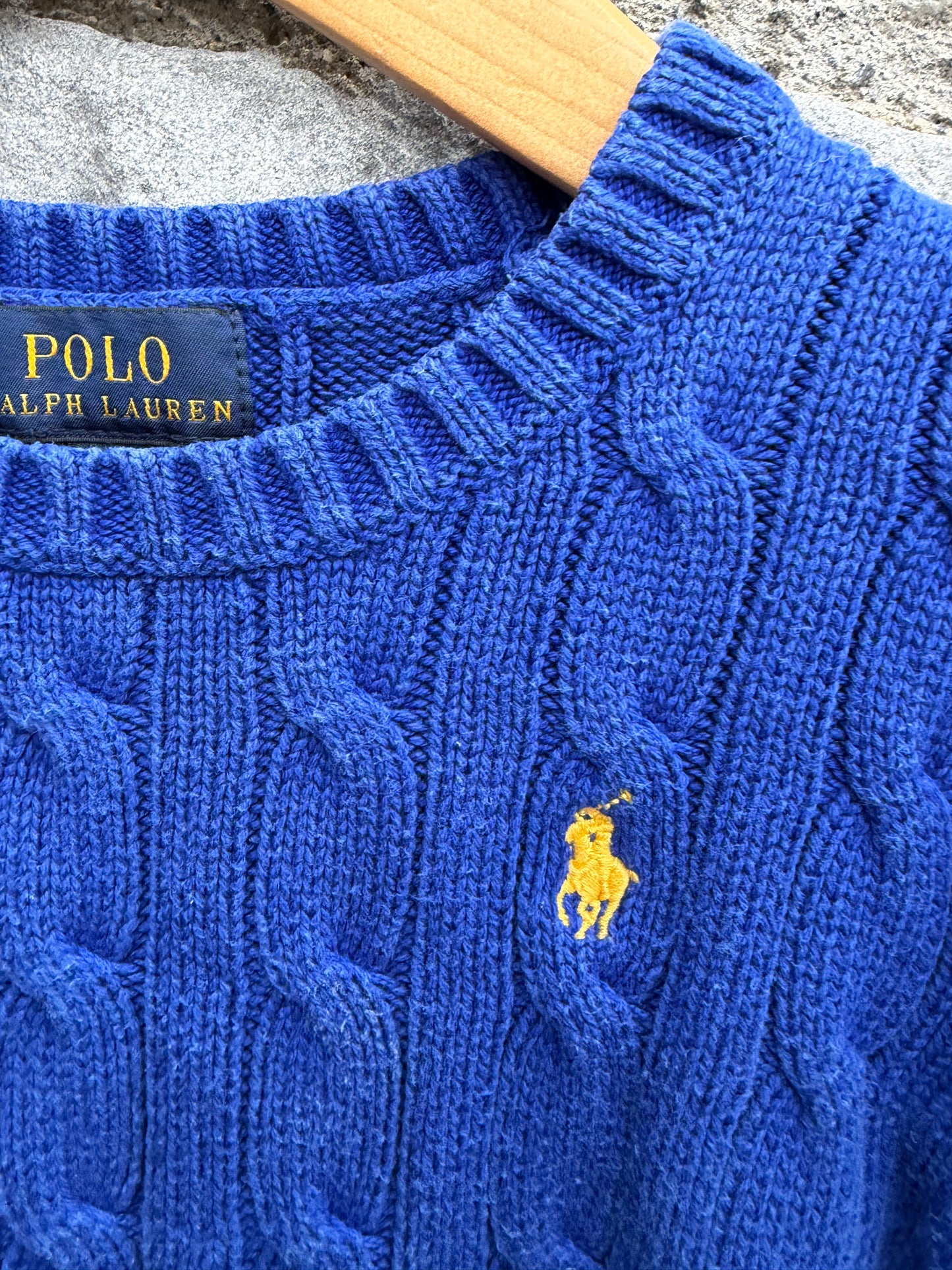 RL royal blue jumper 18-24m (86-92cm)