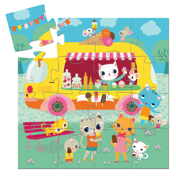 Ice cream truck jigsaw