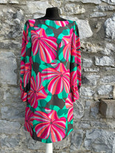 Load image into Gallery viewer, Pink&amp;green dress uk 10
