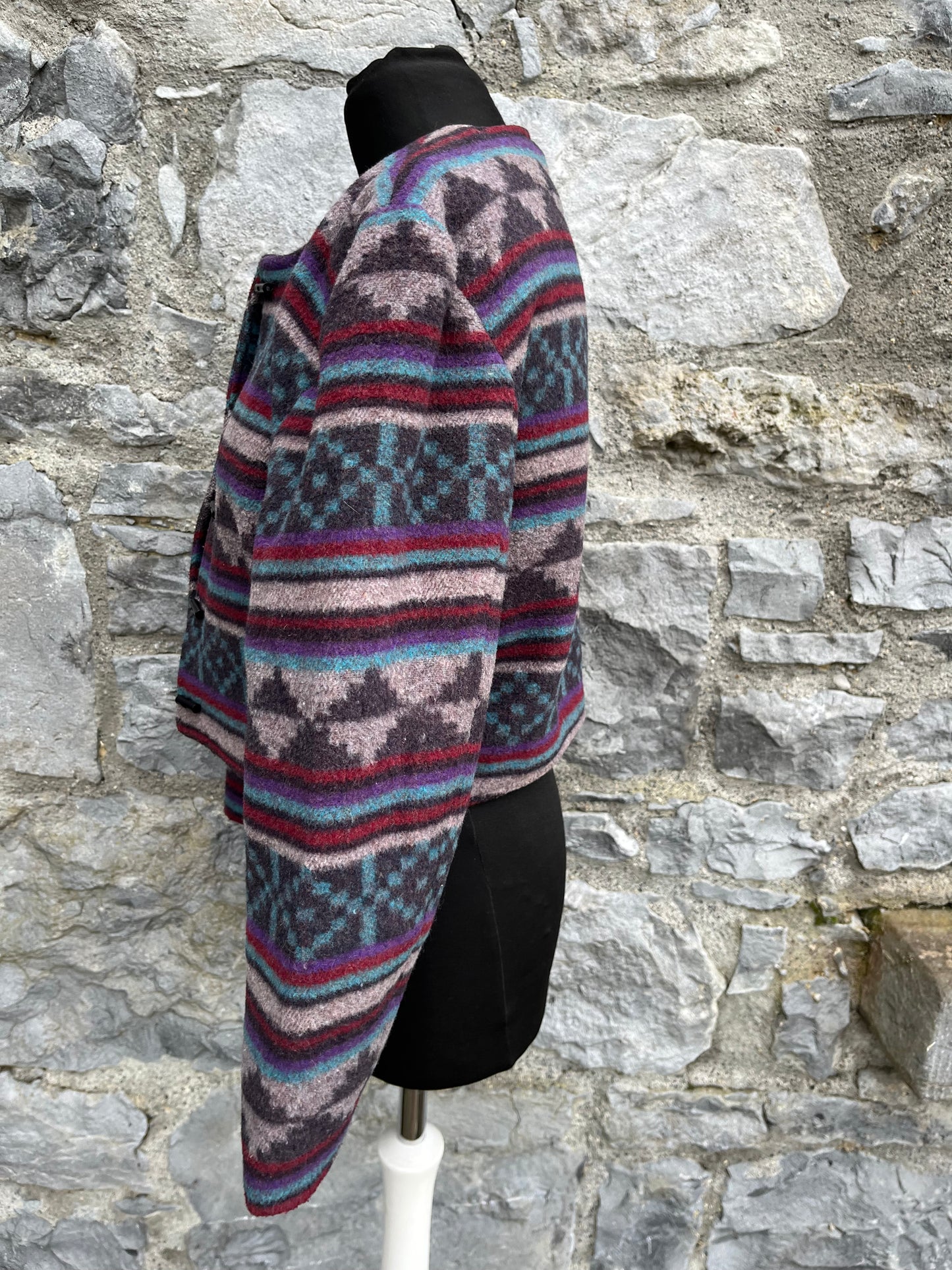 80s fleeces Aztec jacket uk 8-10