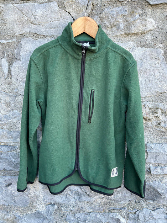 PoP dark green fleece 7-8y (122-128cm)