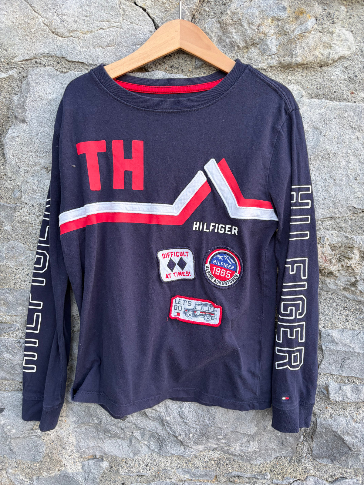 TH navy top 8-9y (128-134cm)