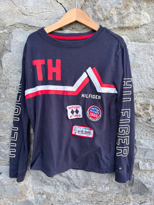 TH navy top 8-9y (128-134cm)