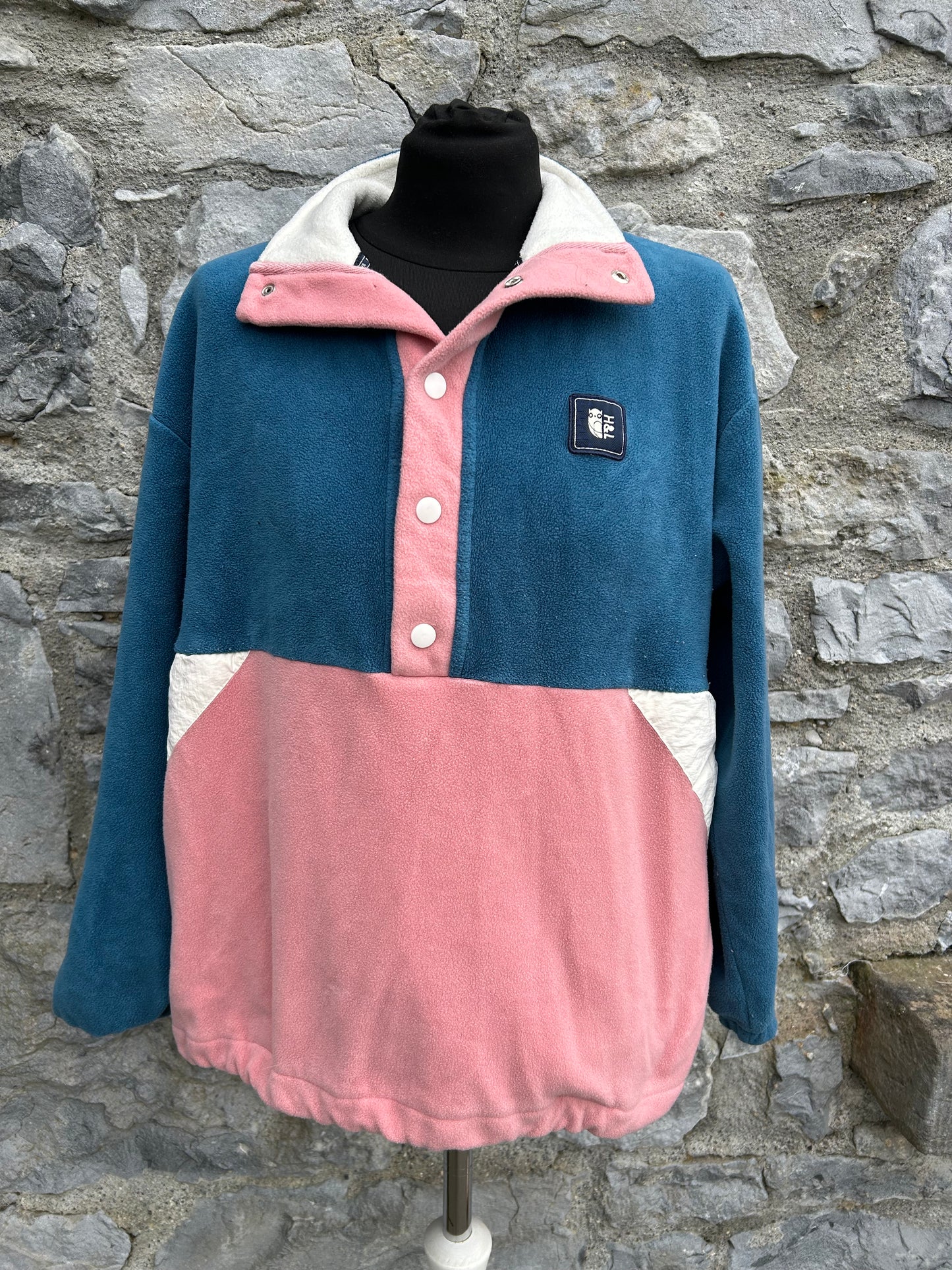 Unisex Popper Neck Fleece uk 14-16