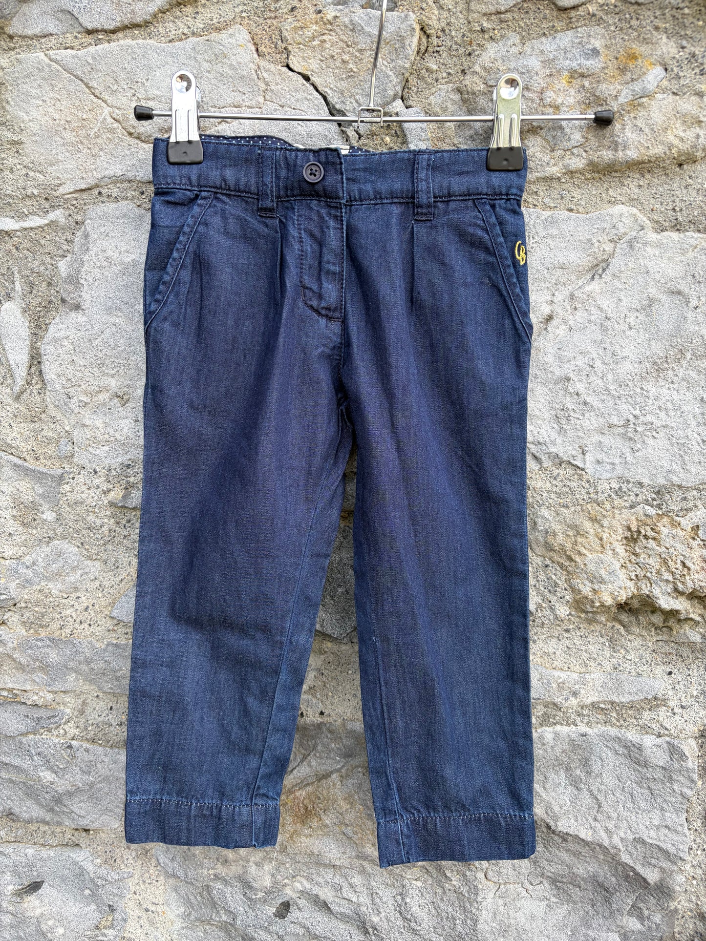 Navy pants  18m (86cm)