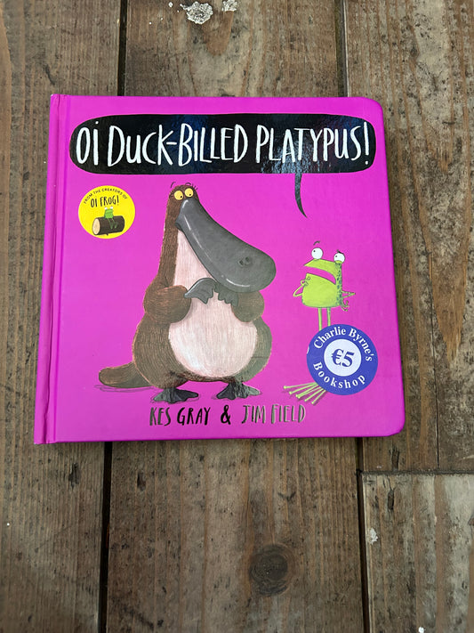 Oi Duck-billed platypus by Kes Grey