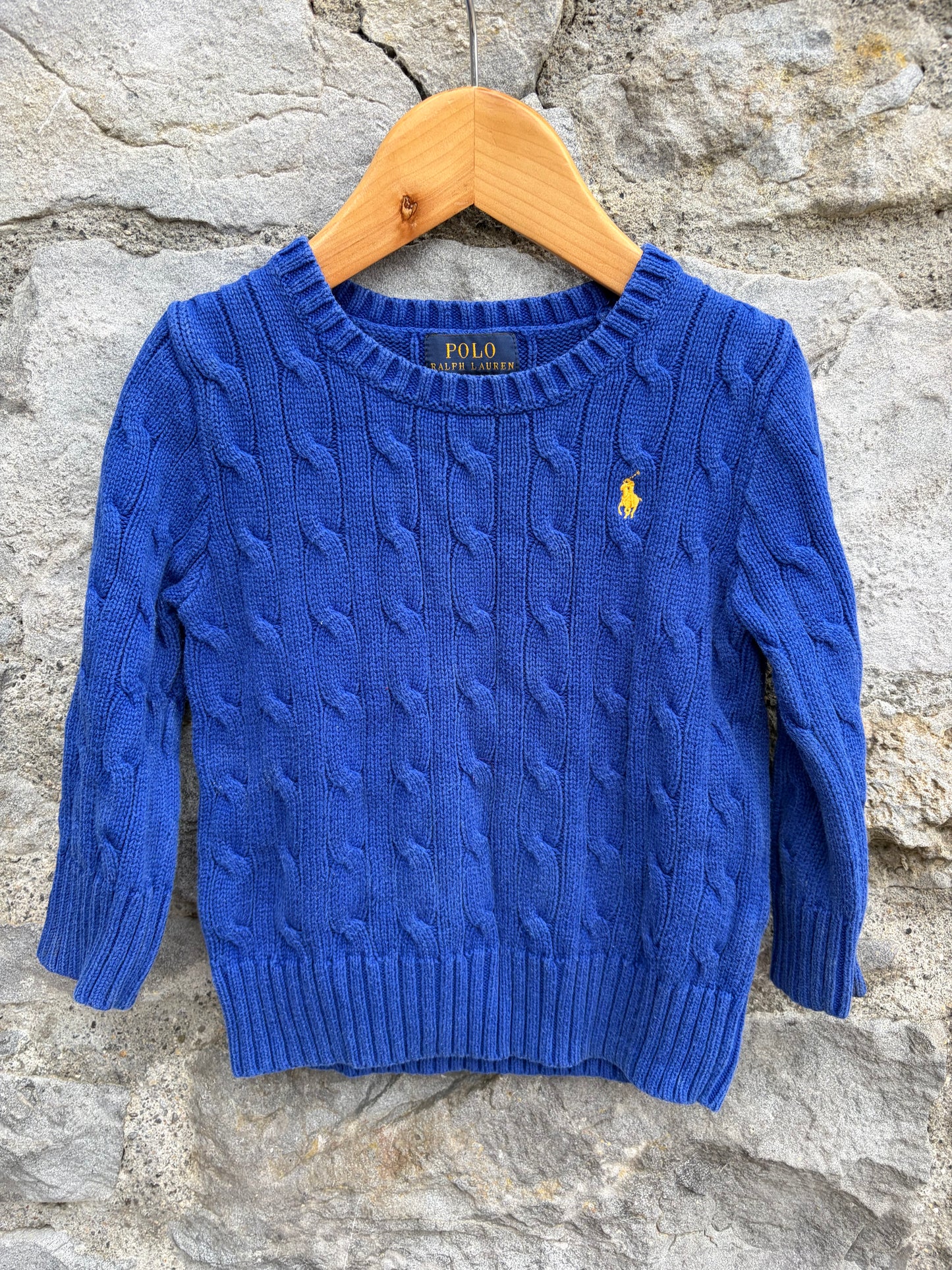 RL royal blue jumper 18-24m (86-92cm)