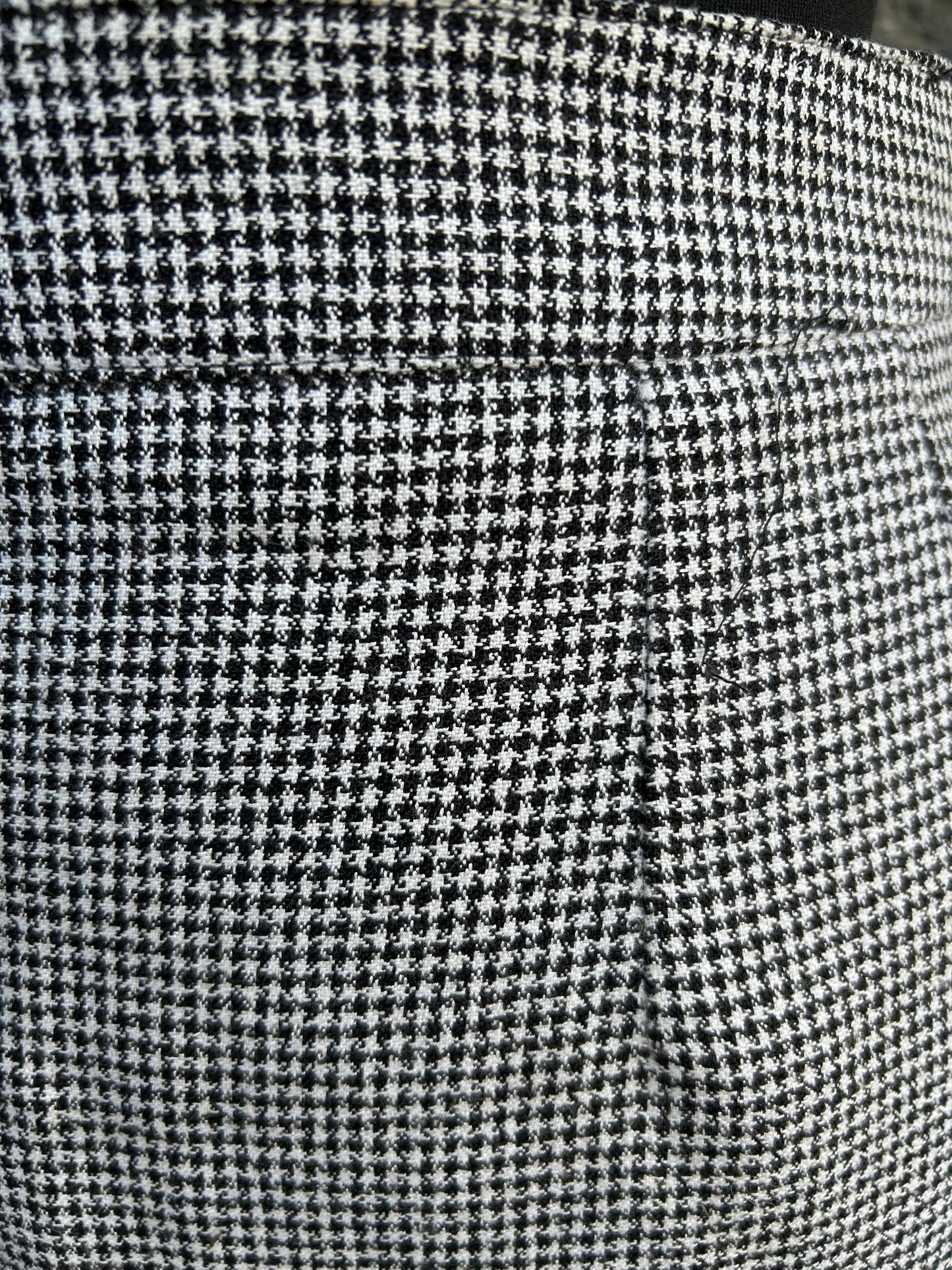 90s houndstooth skirt uk 6