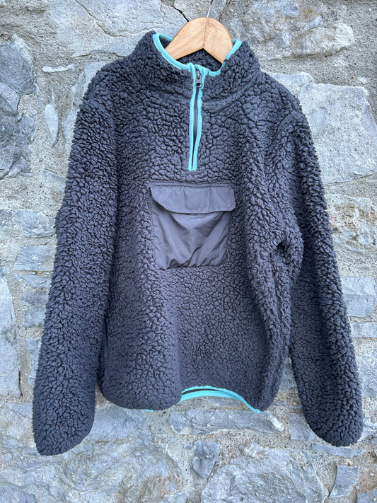 Grey thick fleece  11-12y (146-152cm)