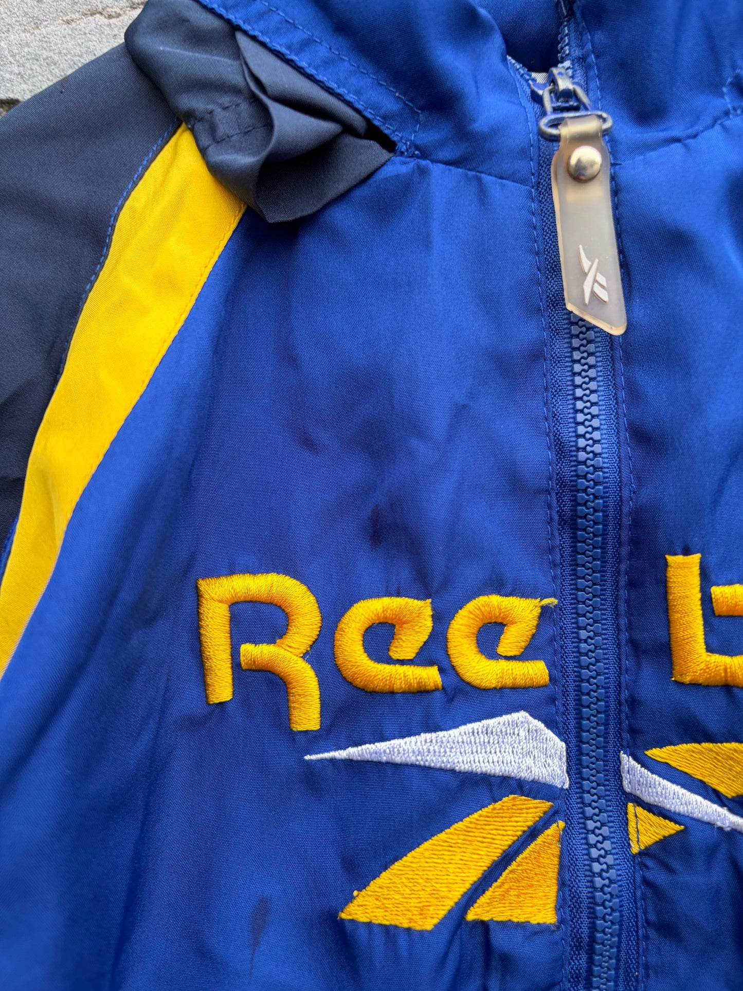 90s blue raglan jacket 2-3y (92-98cm)