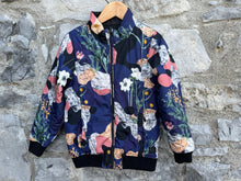 Load image into Gallery viewer, Floral reversible bomber jacket  5-6y (110-116cm)
