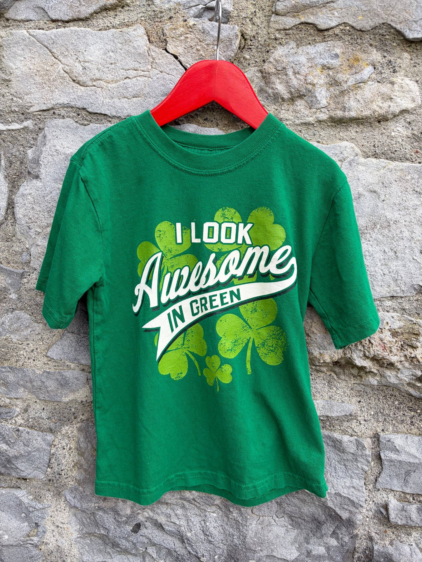 Awesome green T-shirt  4-5y (104-110cm)