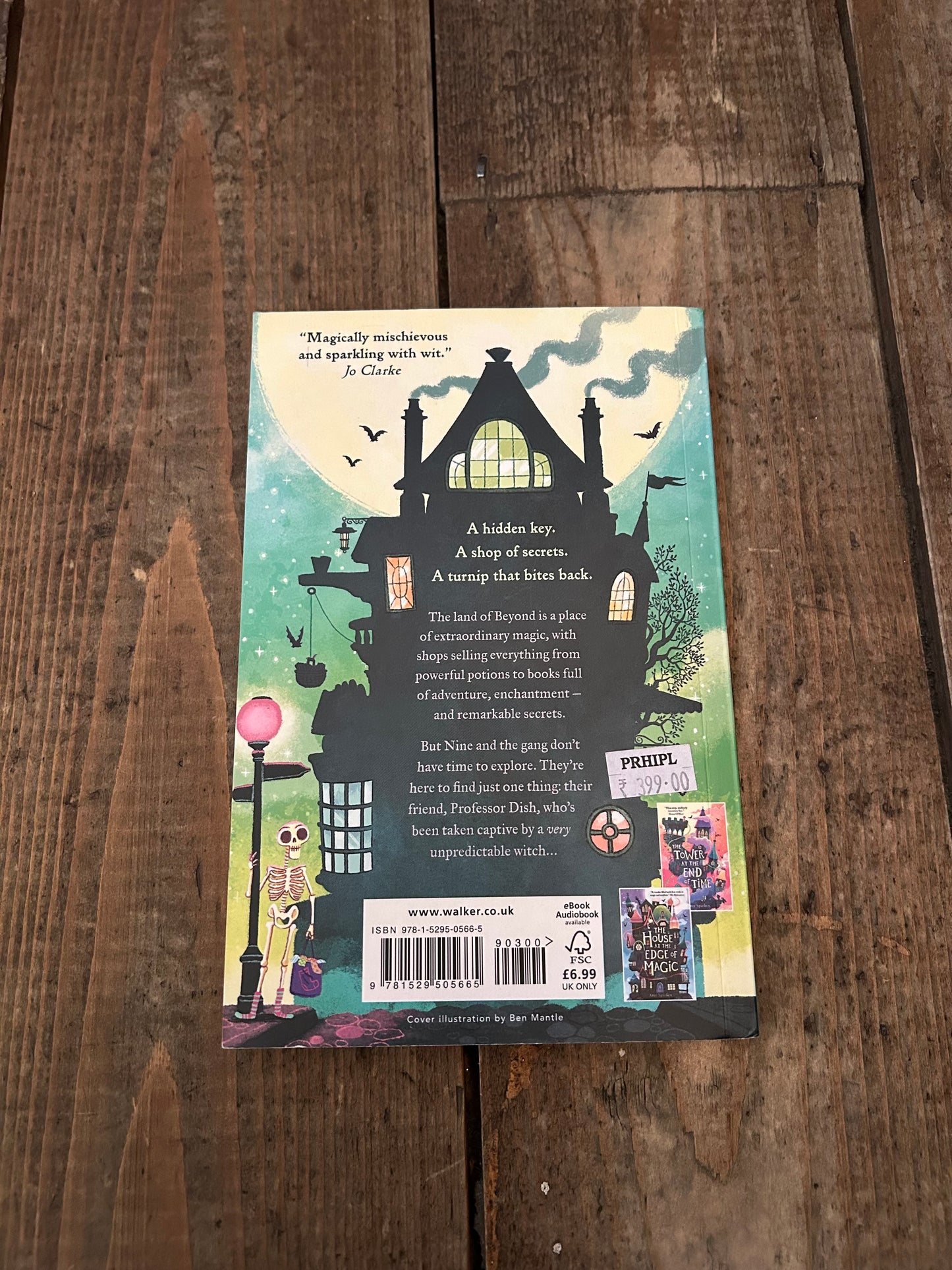 The bookshop at the back of the beyond by Amy Sparkes