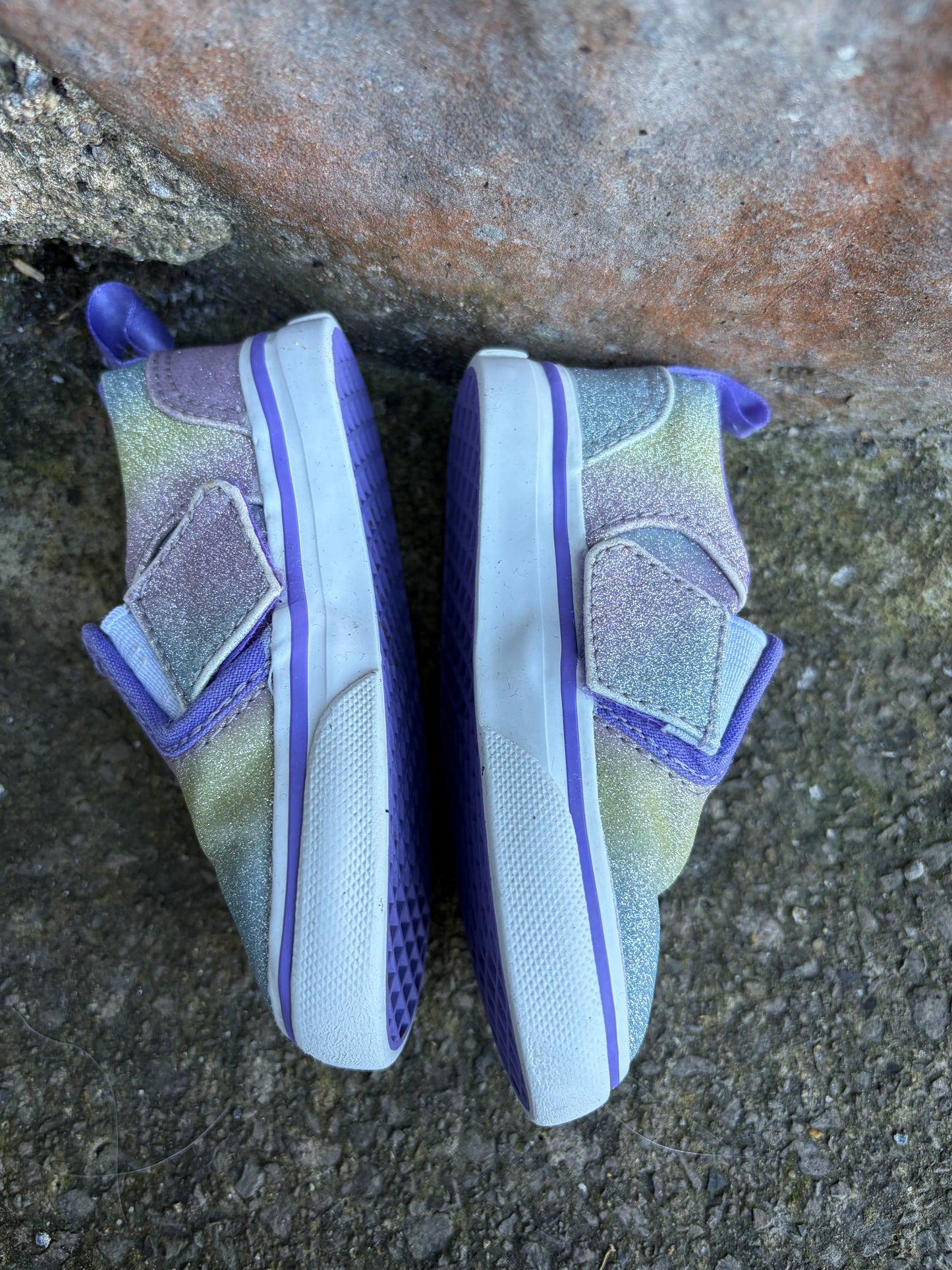 Asher V Ombre Glitter Slip-On shoes  uk 4.5 (eu 20.5)