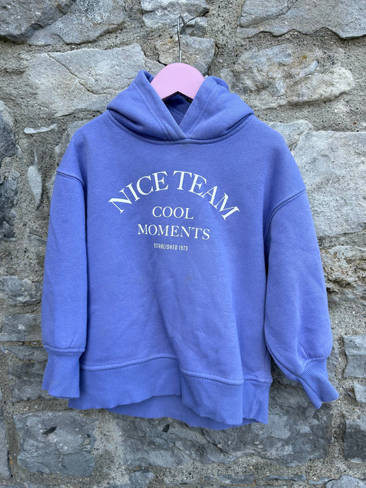 Nice team hoodie  5-6y (110-116cm)