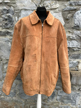 Load image into Gallery viewer, 90s Brown suede jacket L/XL
