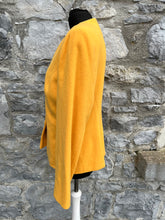 Load image into Gallery viewer, 80s yellow woolly jacket uk 12
