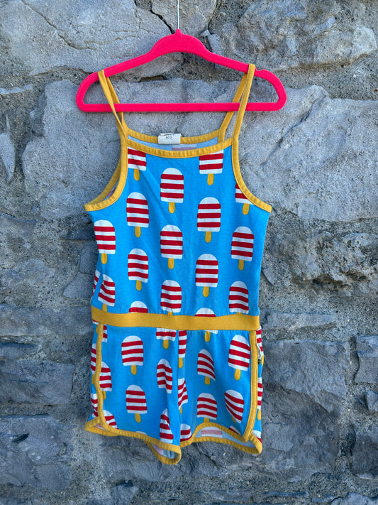 Ice cream blue jumpsuit 3-4y (98-104cm)