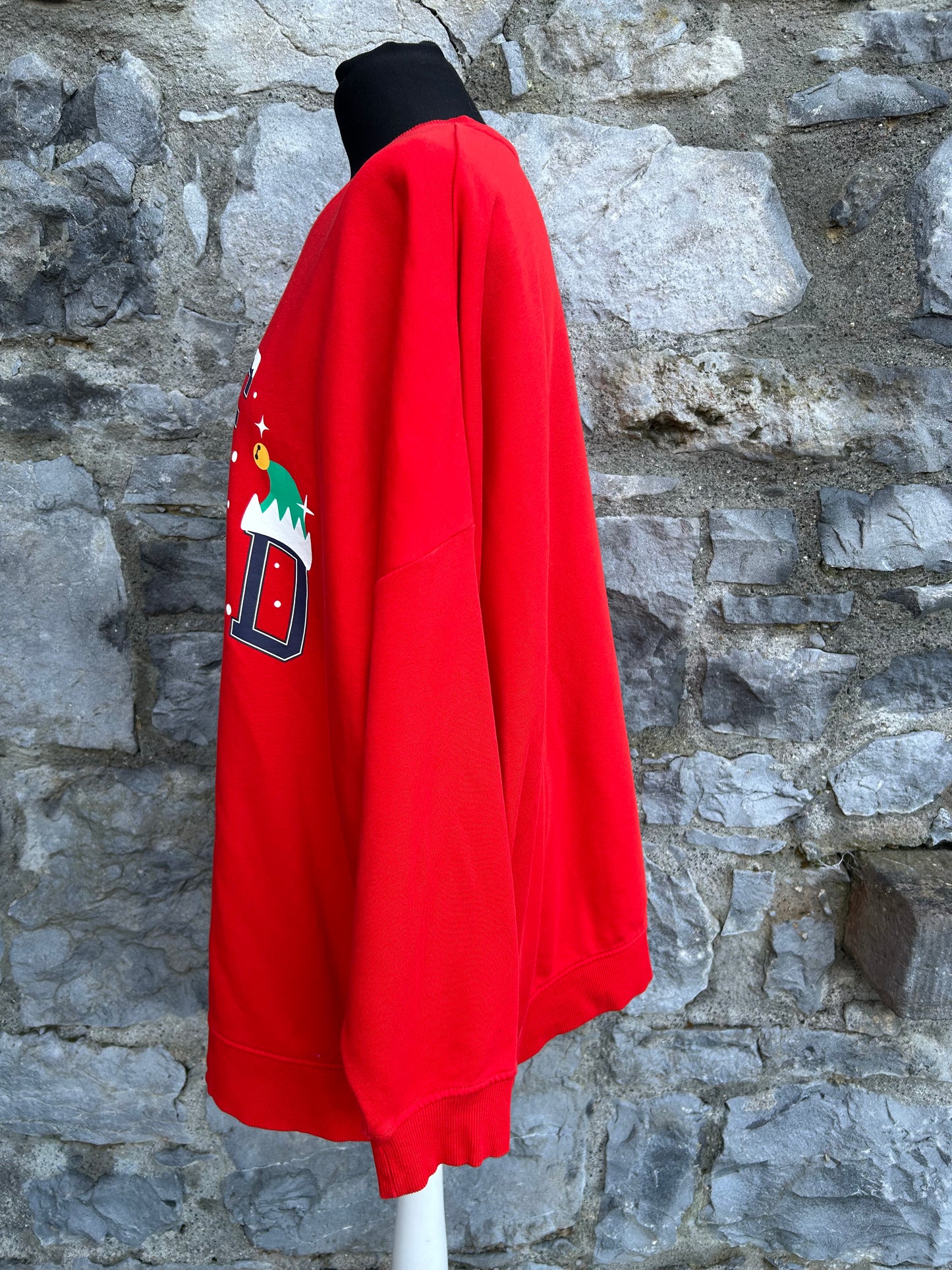 Elf squad red sweatshirt uk 20-22