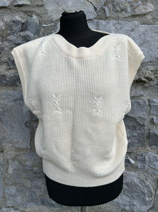 Cream gilet uk 10-12