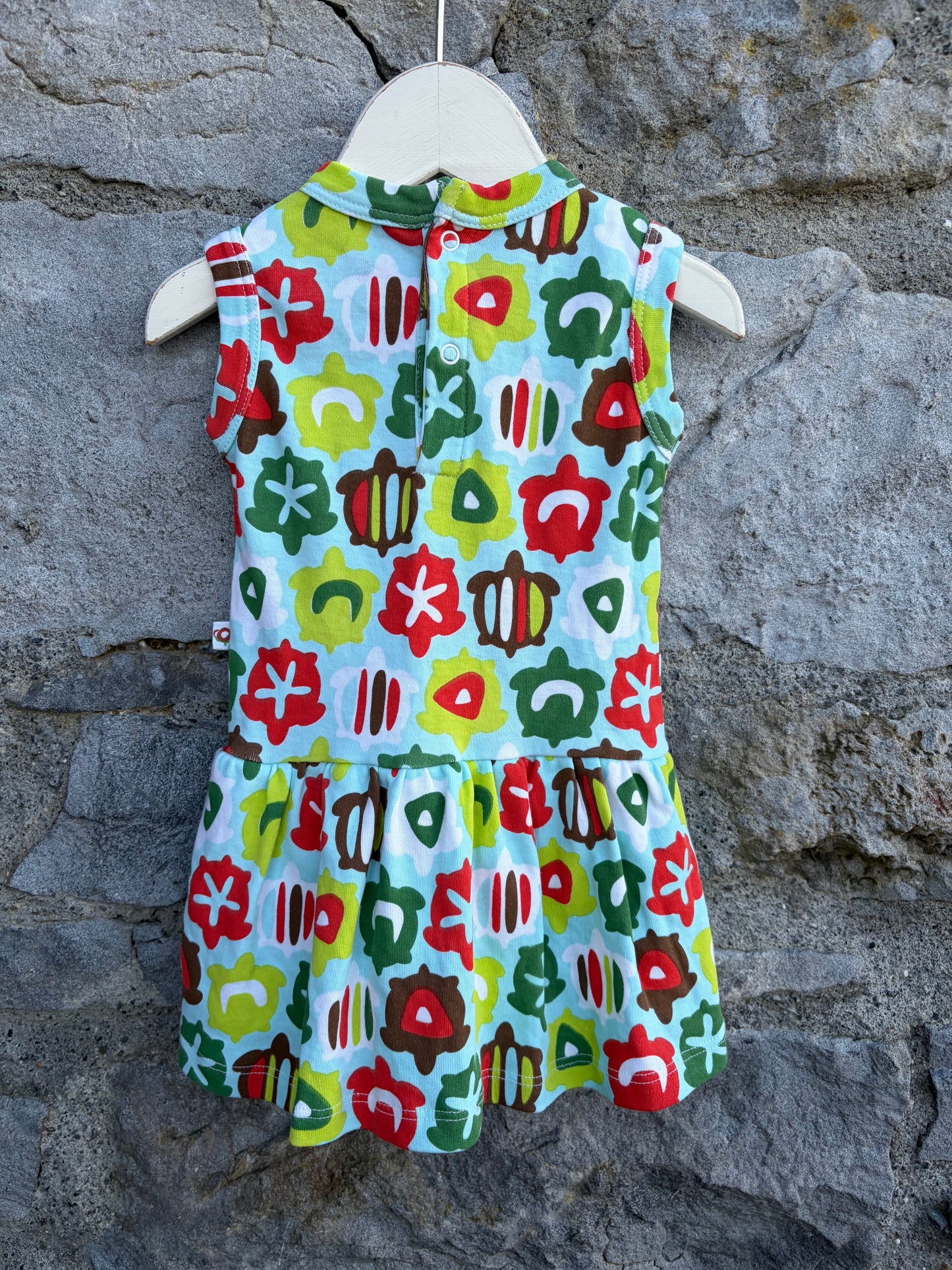 Turtles vest dress  3-6m (62-68cm)