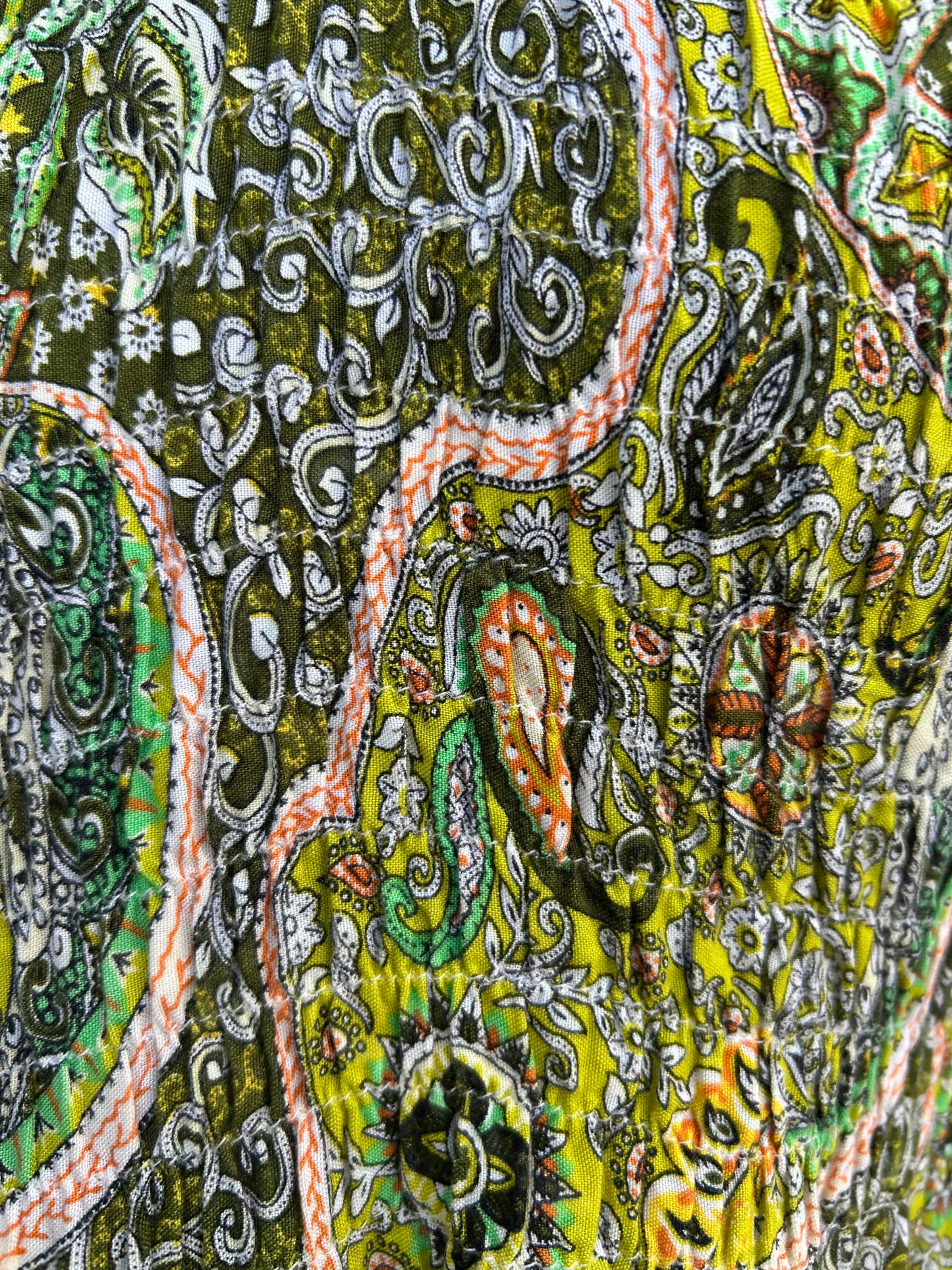 Green paisley dress uk 8-12