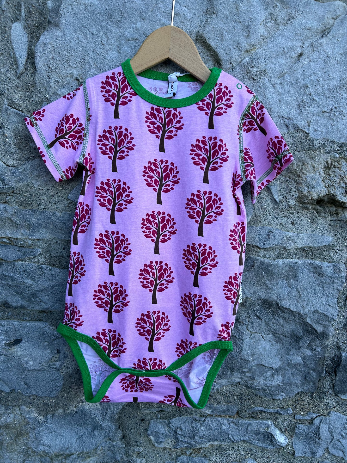 Pink blooming trees vest  2y (92cm)