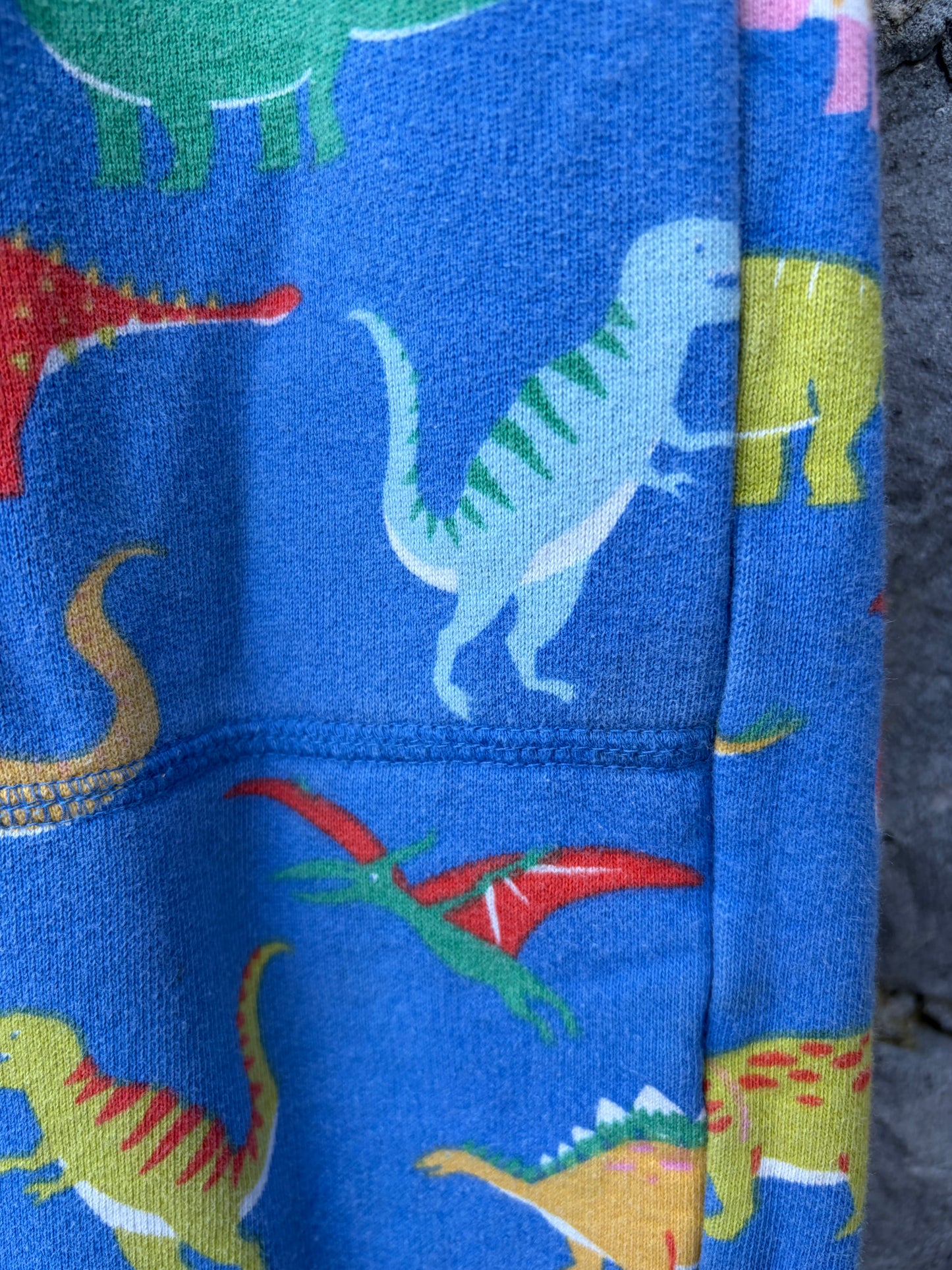 Dinosaurs blue sweat pants 4-5y (104-110cm)
