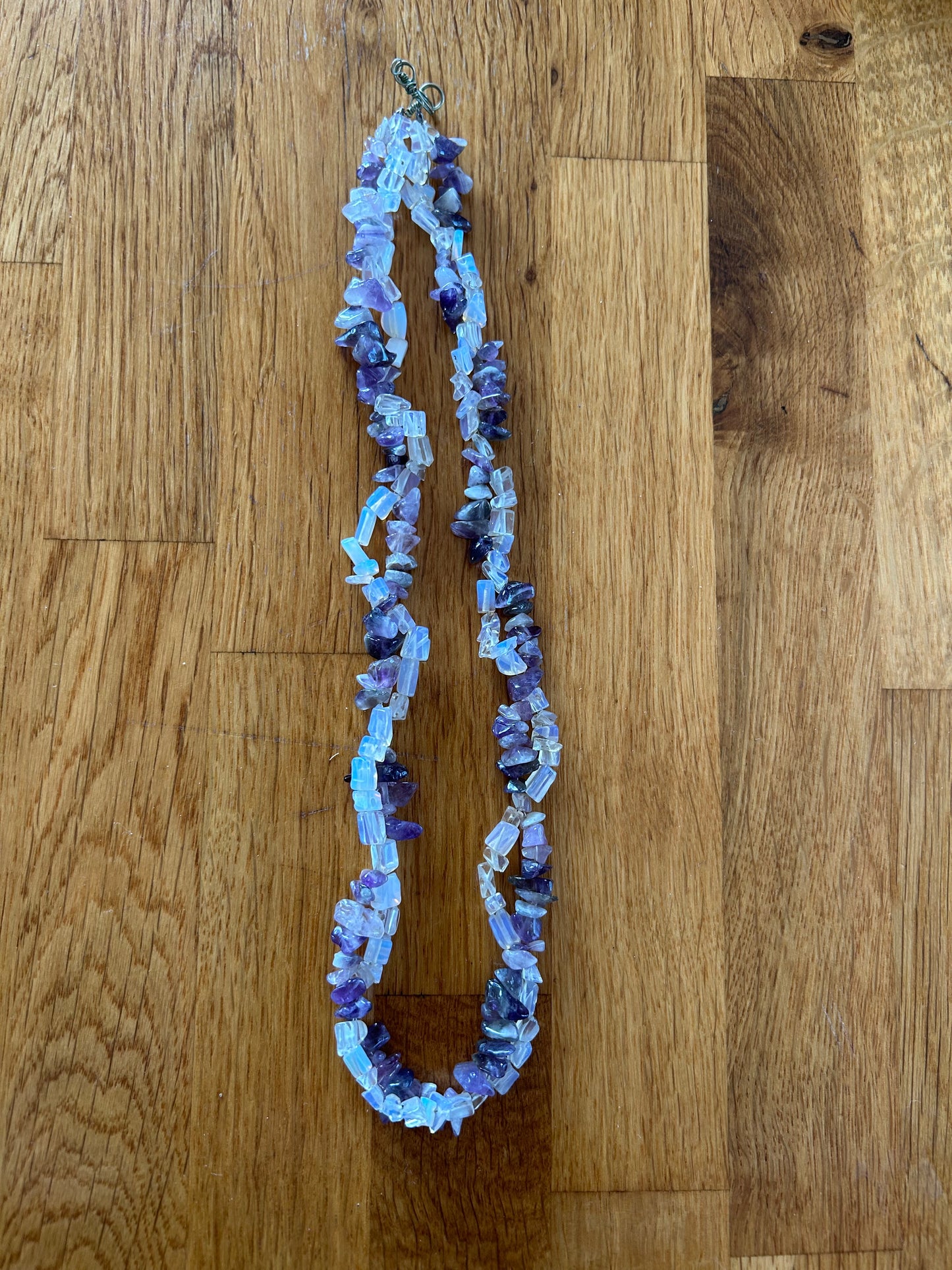 Quartz Amethyst necklace