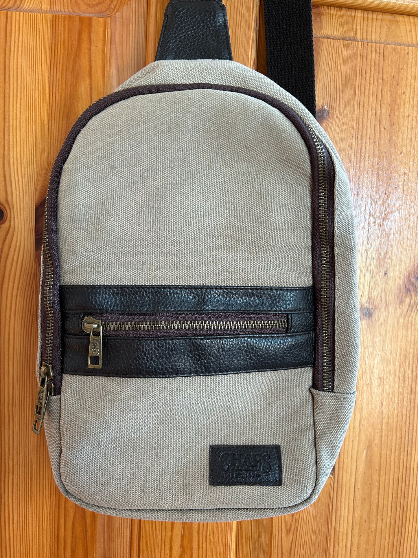 Beige Crossbody bag