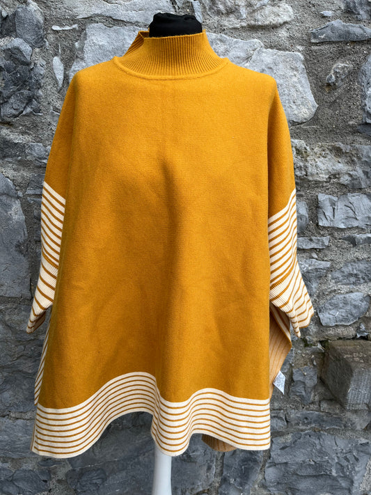 Mustard oversized jumper uk 10-18