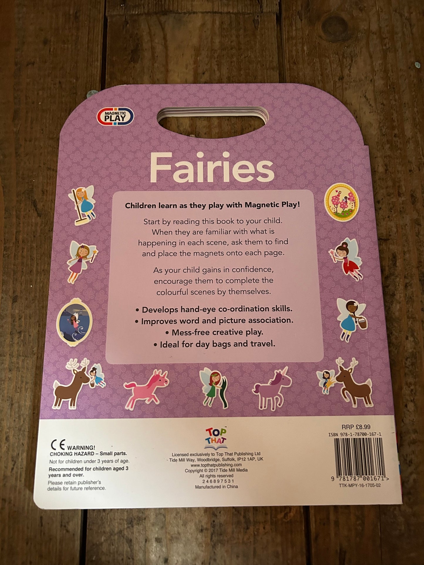 Fairies magnet book