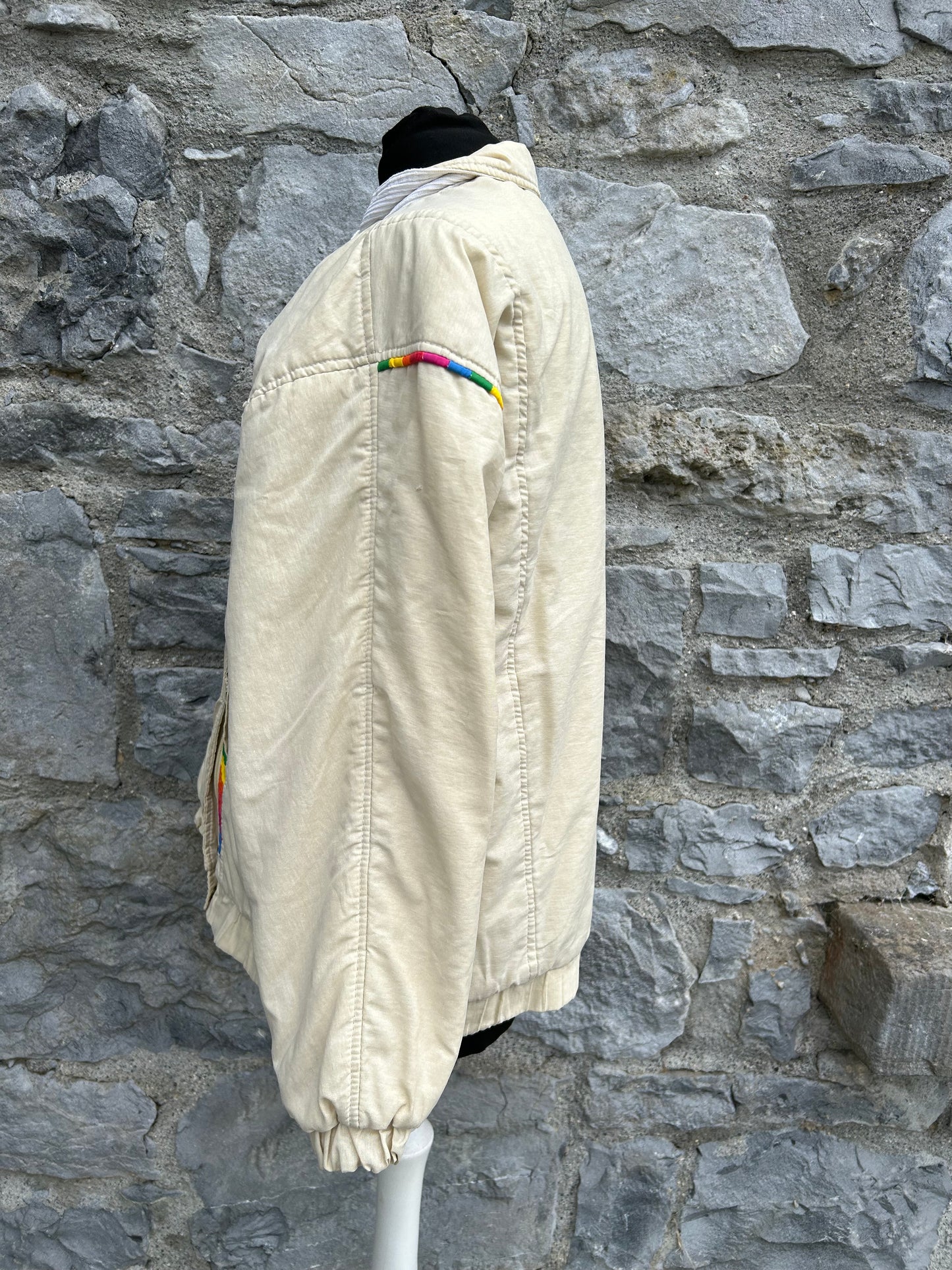 80s ivory jacket uk 8-10