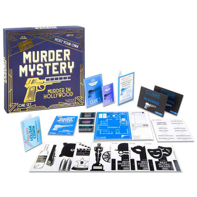 Murder mystery game murder in Hollywood