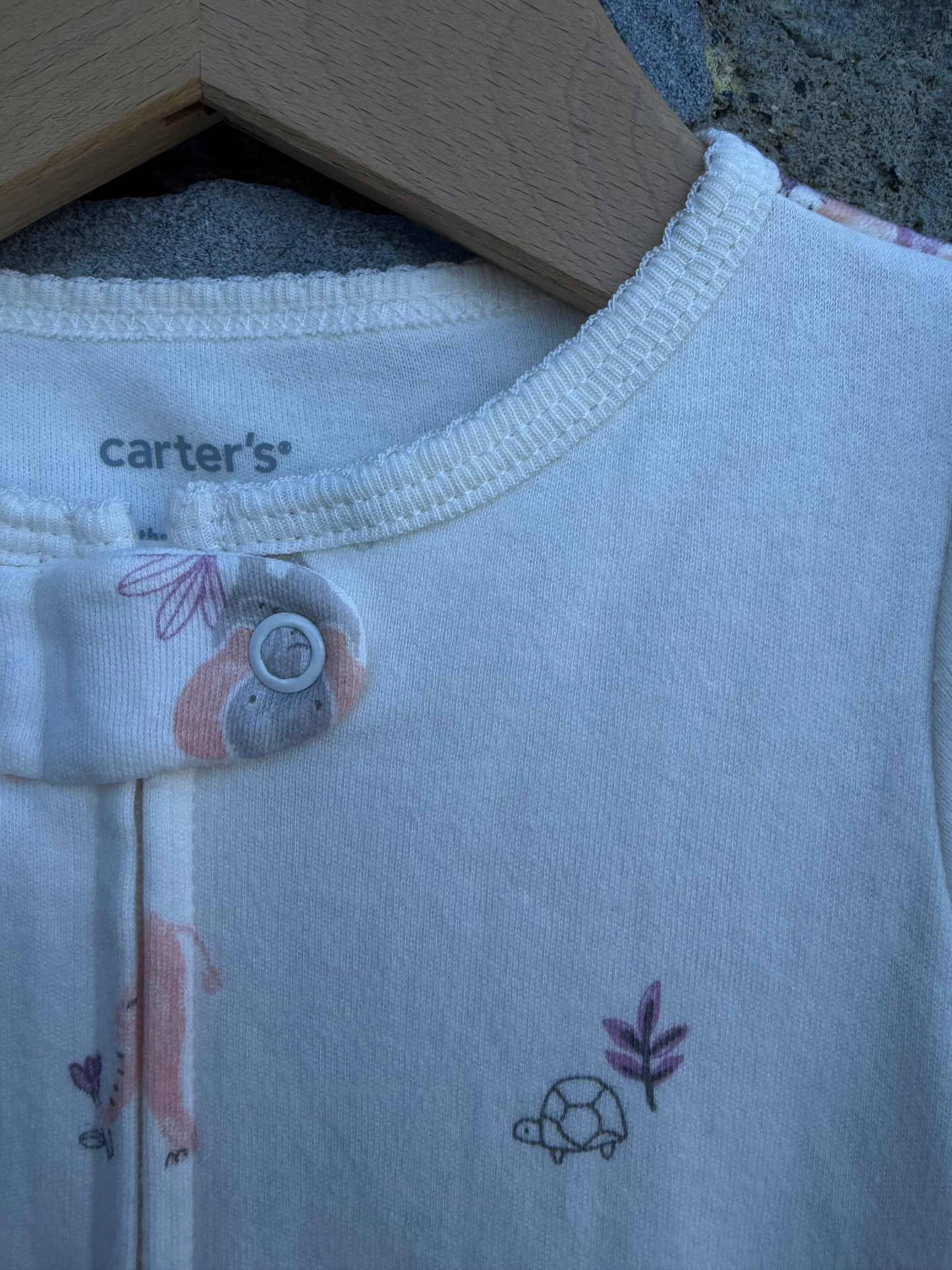 Savannah animals cream onesie  9m (74cm)