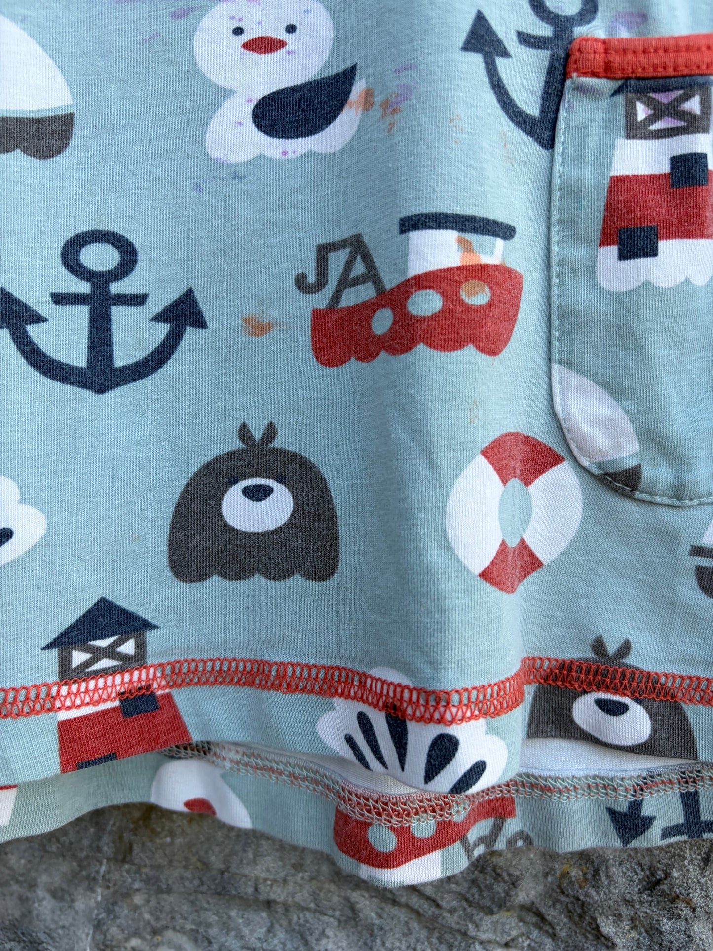 Blue ocean tunic 3-4y (98-104cm)