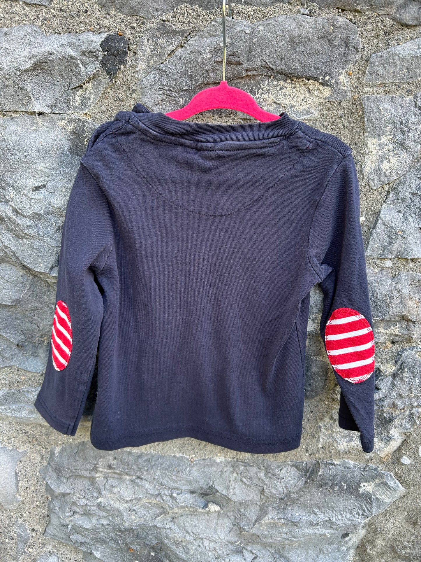 Navy top 2-3y (92-98cm)