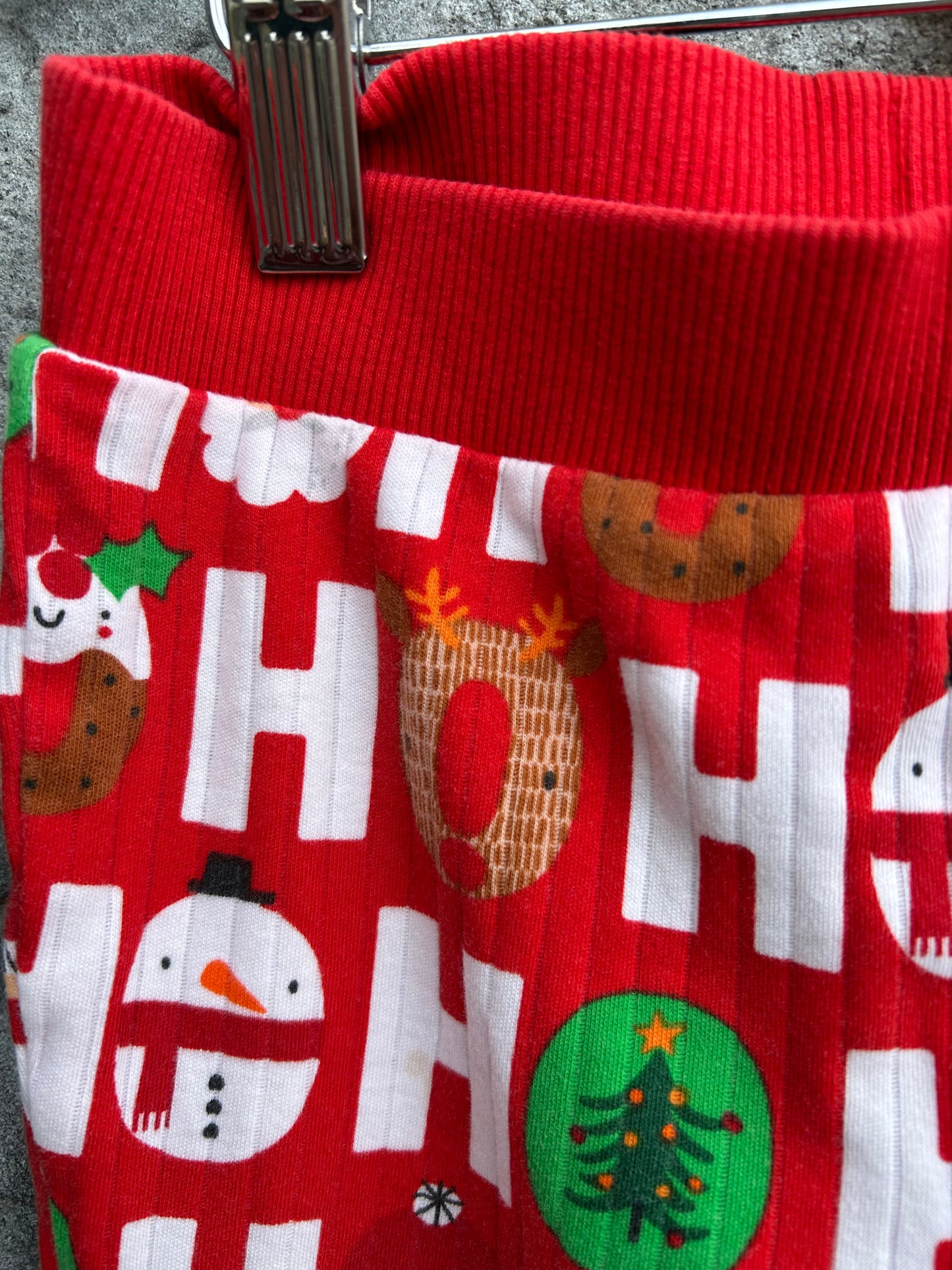 Ho ho ho red pjs  5y (110cm)