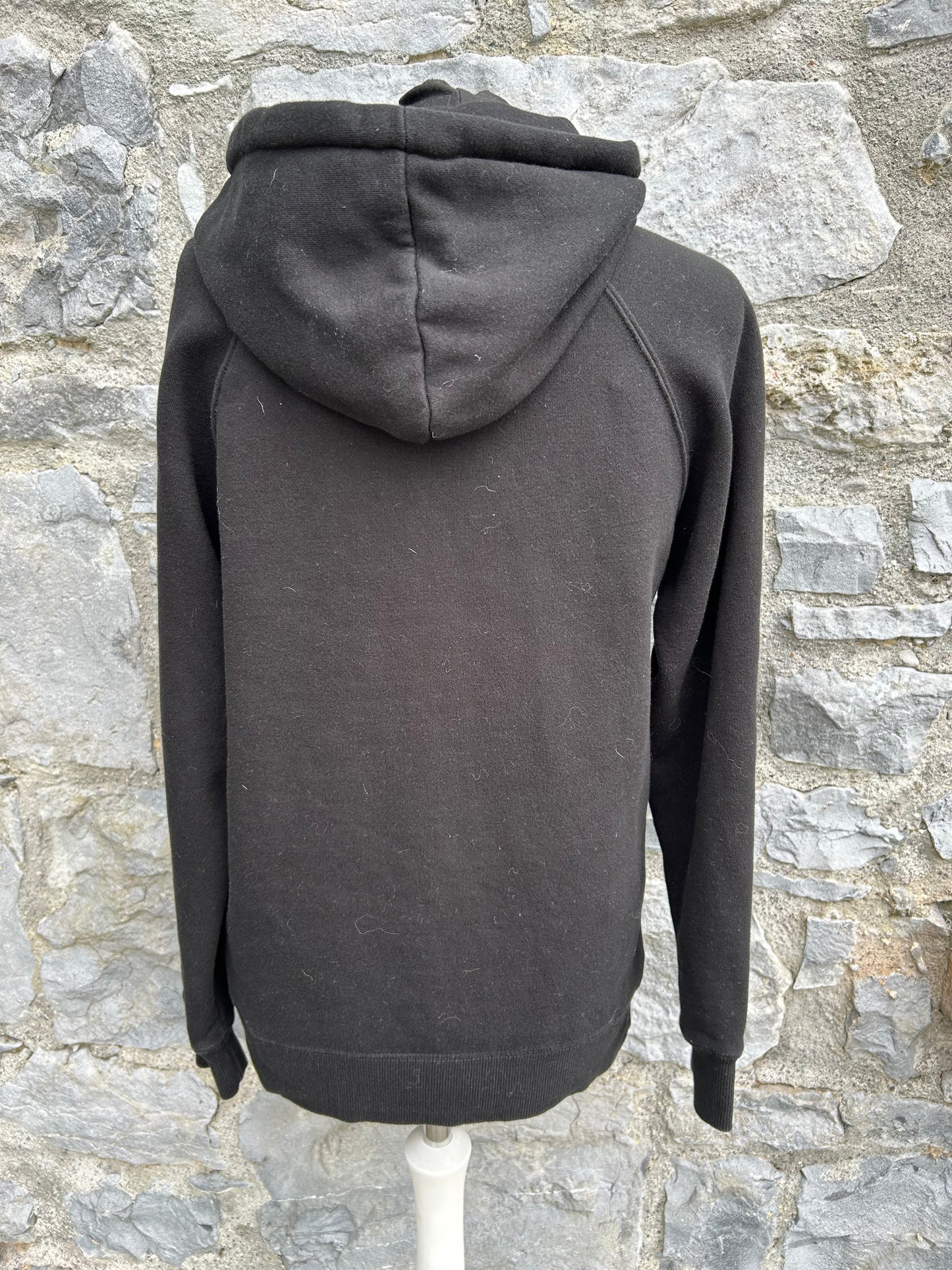 Black rainbow hoodie Small